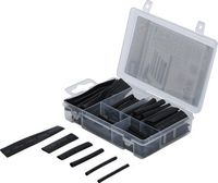 [88152BG] BGS - 88152 - Assortiment de gaines thermorétractables noir 90 pièces