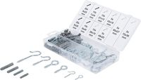 BGS - 88192 - Assortiment de crochets à visser et chevilles 125 pièces