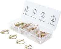BGS - 88195 - Assortiment de goupilles à clip Ø boulon 4,5 - 11 mm 32 pièces