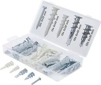 BGS - 88200 - Assortiment de chevilles pour carton-plâtre 100 pièces