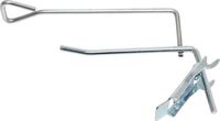 BGS - 89927 - Crochets simples, avec fermeture à rabat 100 x 4,8 mm
