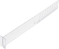 BGS - 89956 - Séparateur en plastique transparent 285 / 480 x 60 mm