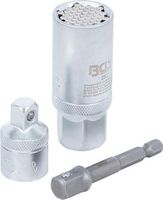 BGS - 92533 - Douille universelle avec jeu d’adaptateurs 10 mm (3/8") 9 - 21 mm 3 pièces
