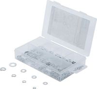 BGS - 98073 - Assortiment de rondelles / rondelles Grower Ø 4 - 8 mm 250 pièces