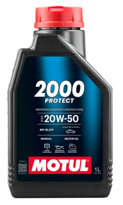 [113165Motul] Motul 2000 PROTECT 20W-50 1L