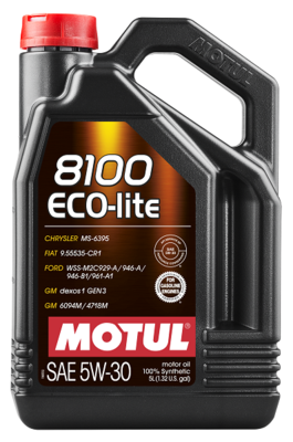 [108214Motul] Motul 8100 ECO-LITE 5W30 5L