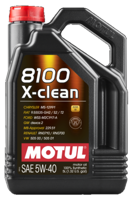 [102051Motul] Motul 8100 X-CLEAN 5W40 5L