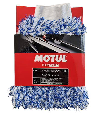 [111022Motul] Motul CHENILLE MICROFIBRE WASH MITT X6