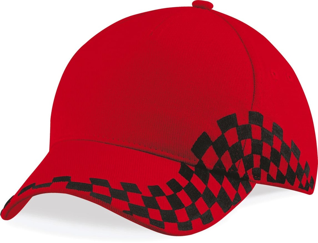 [B159-Black_Orange-OneSize] B159 - Casquette Grand Prix - Black_Orange