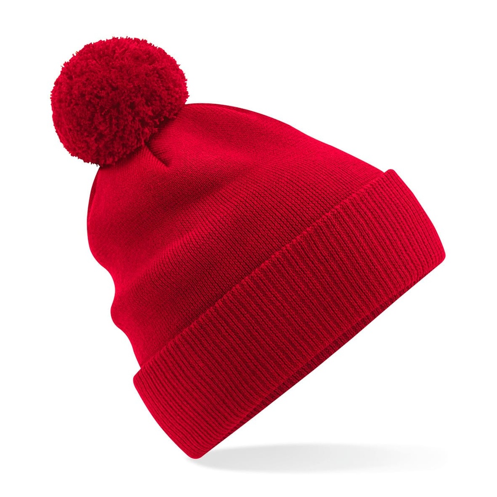 [B450N-ClassicRed-OneSize] B450N - Bonnet Snowstar® en coton bio - ClassicRed