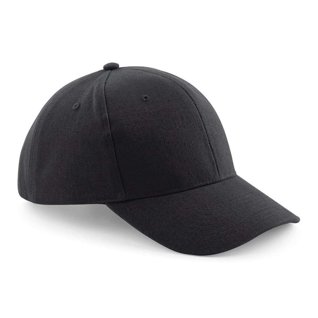 [B65-ForestGreen-OneSize] B65 - Casquette homme Pro-Style en coton brossé - 6 panneaux - ForestGreen