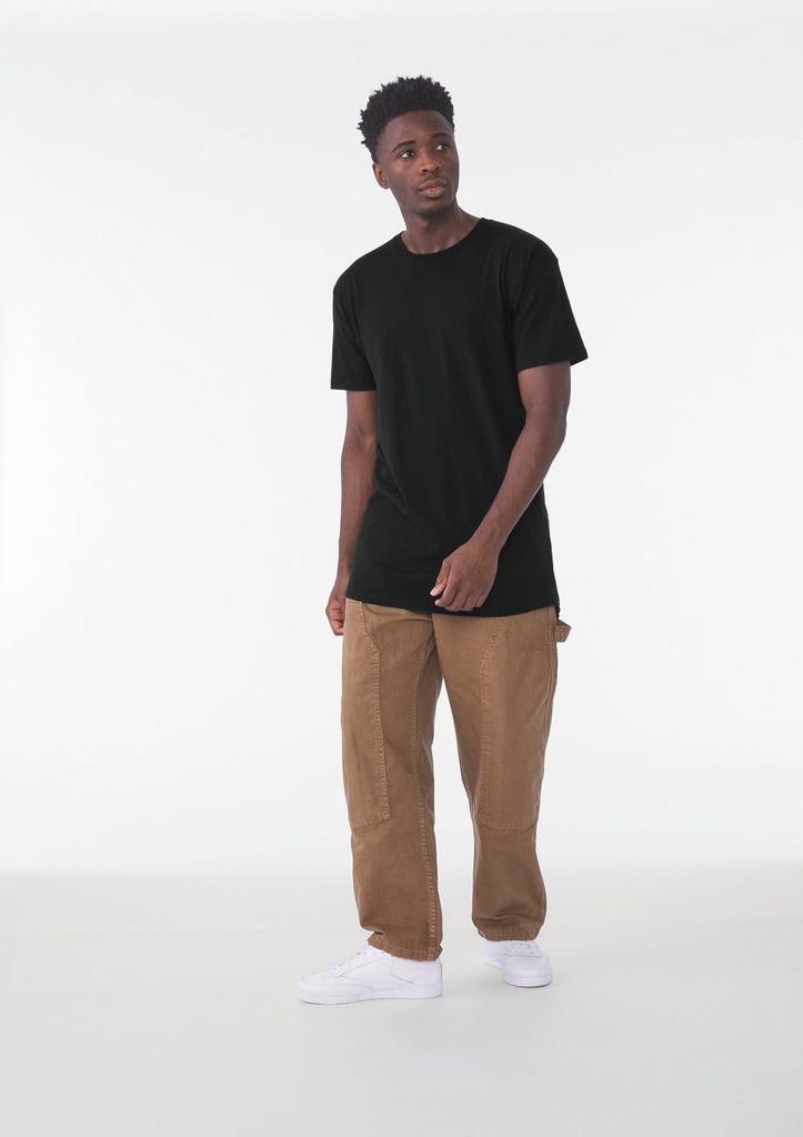 BE3006 - T-shirt homme coupe longue - DarkGreyHeather