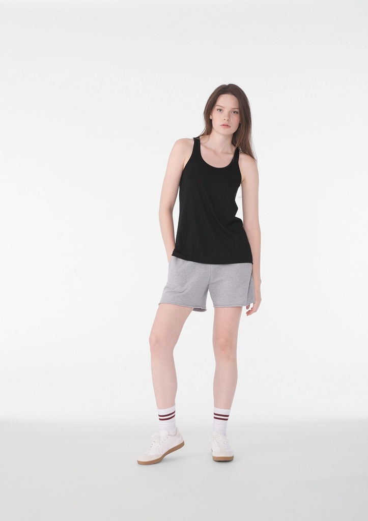 [BE8800-White-S] BE8800 - Débardeur Flowy dos nageur - White (S)