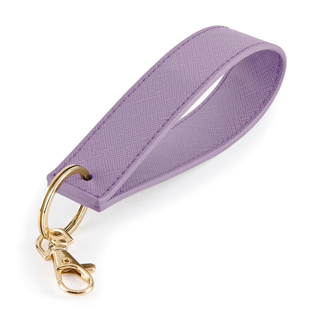 [BG747-Softgrey-OneSize] BG747 - Porte-clés avec dragonne Boutique - Softgrey