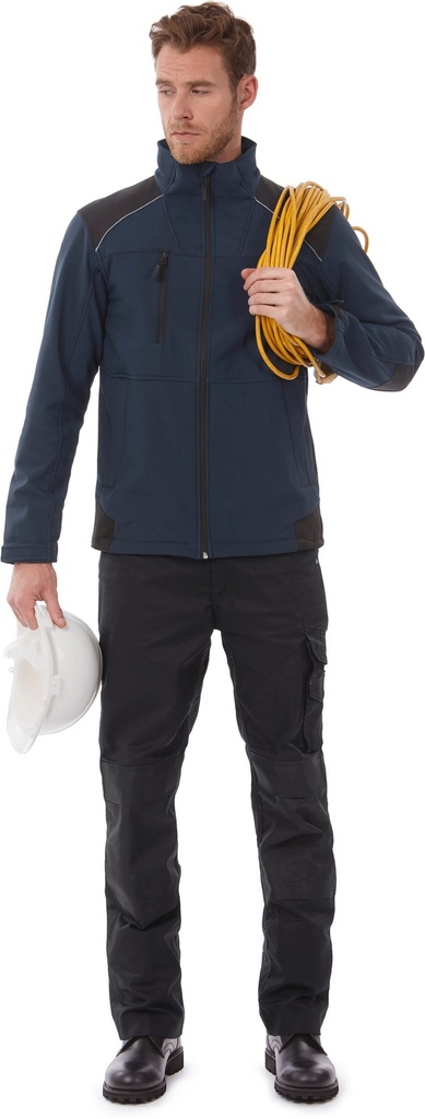 [CGJUC42-Navy-S] CGJUC42 - Veste Softshell Shield Pro - Navy (S)