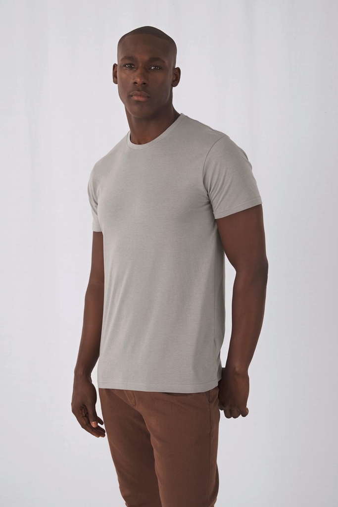 [CGTM042-Black-S] CGTM042 - T-shirt Organic Inspire col rond Homme - Black (S)