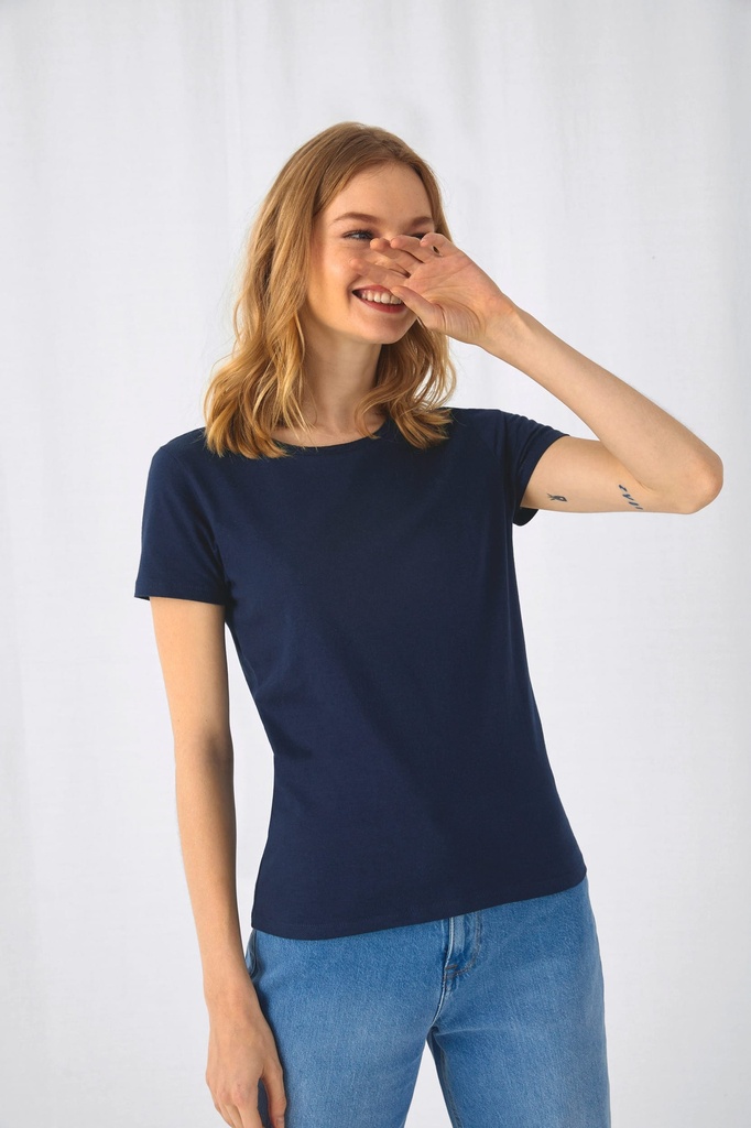 [CGTW02T-SkyBlue-XS] CGTW02T - T-shirt femme #E150 - SkyBlue (XS)