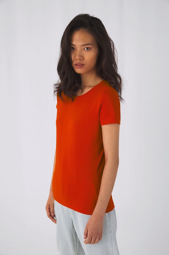 [CGTW049-UrbanKhaki-XS] CGTW049 - T-shirt bio femme Inspire Plus - UrbanKhaki (XS)