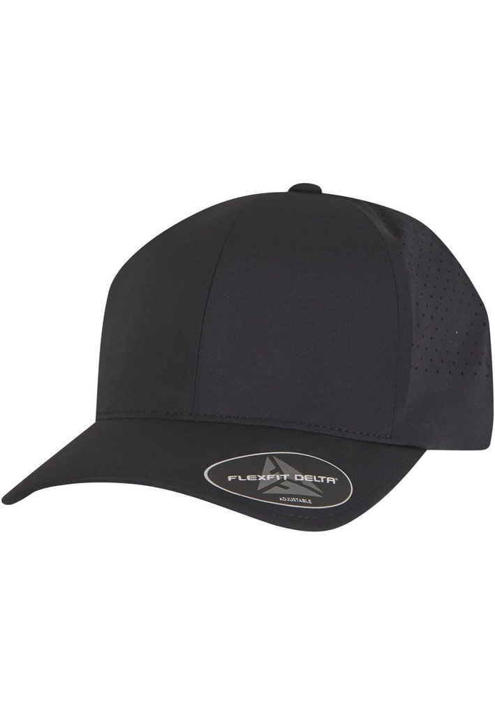 [FL180AP-BLACK-OneSize] FL180AP - Casquette Delta Snapback - BLACK