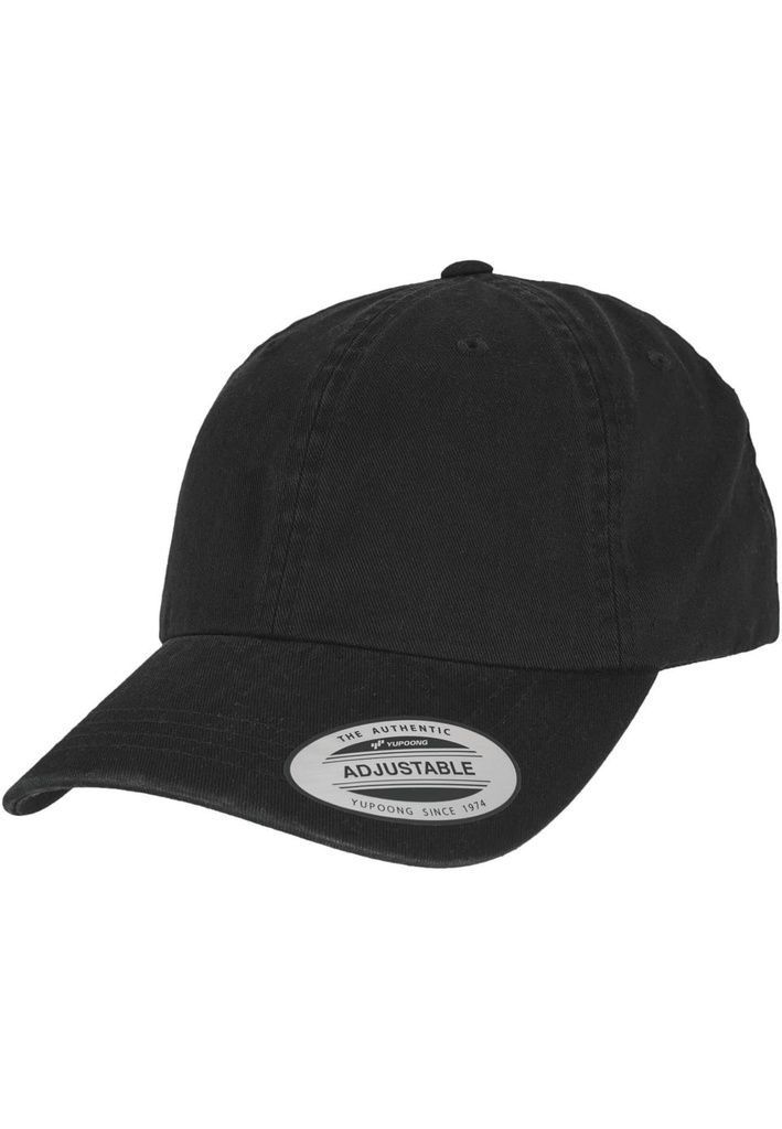 [FL6245GW-BLACK-OneSize] FL6245GW - Casquette délavée - BLACK