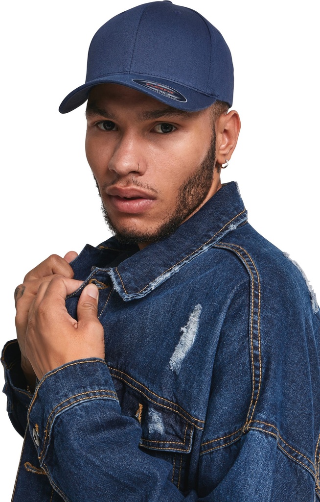 [FL6277OC-BurntOlive-S/M] FL6277OC - Casquette Flexfit coton organique - BurntOlive (S/M)