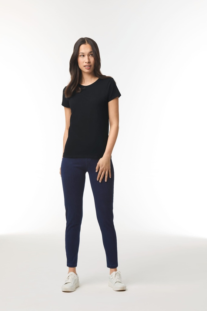 [GI5000L-White-S] GI5000L - T-shirt femme Heavy Cotton - White (S)