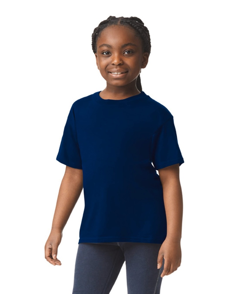 [GI6400B-Purple-XS] GI6400B - T-shirt enfant Softstyle - Purple (XS)