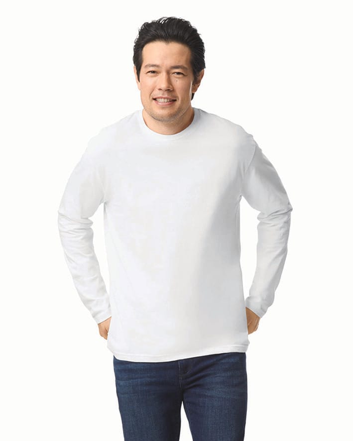 [GI64400-RSSportGrey-S] GI64400 - T-shirt homme manches longues Softstyle - RSSportGrey (S)