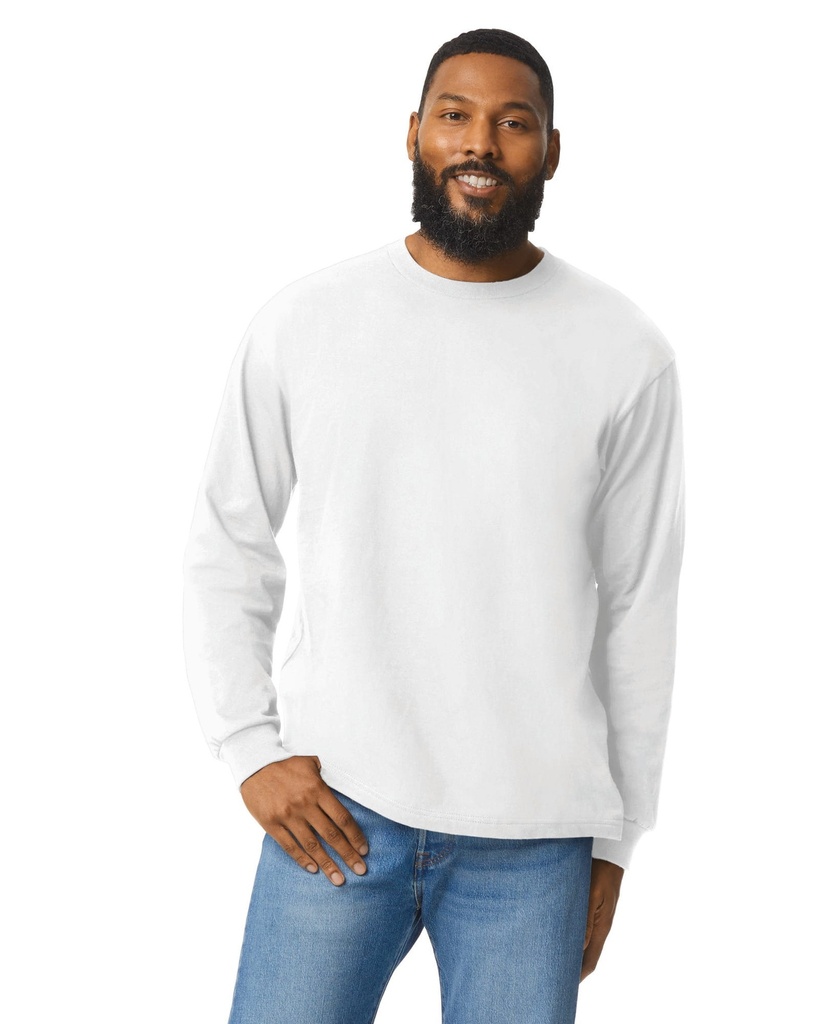 [GIH400-White-S] GIH400 - T-shirt Hammer manches longues - White (S)