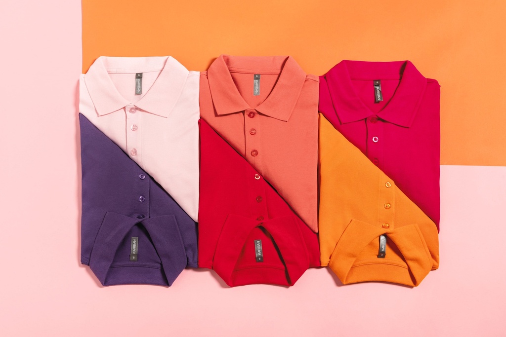 [K254-Chocolate-S] K254 - Polo piqué manches courtes homme - Chocolate (S)