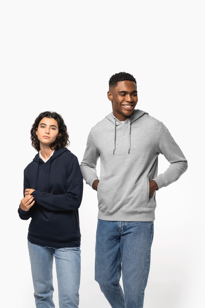 [K4009-Sage-2XS] K4009 - Sweat-shirt french terry écoresponsable à capuche unisexe - Sage (2XS)