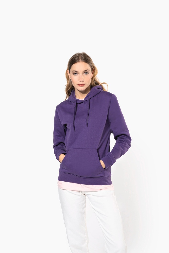 [K473-LightSand-XS] K473 - Sweat-shirt capuche femme - LightSand (XS)