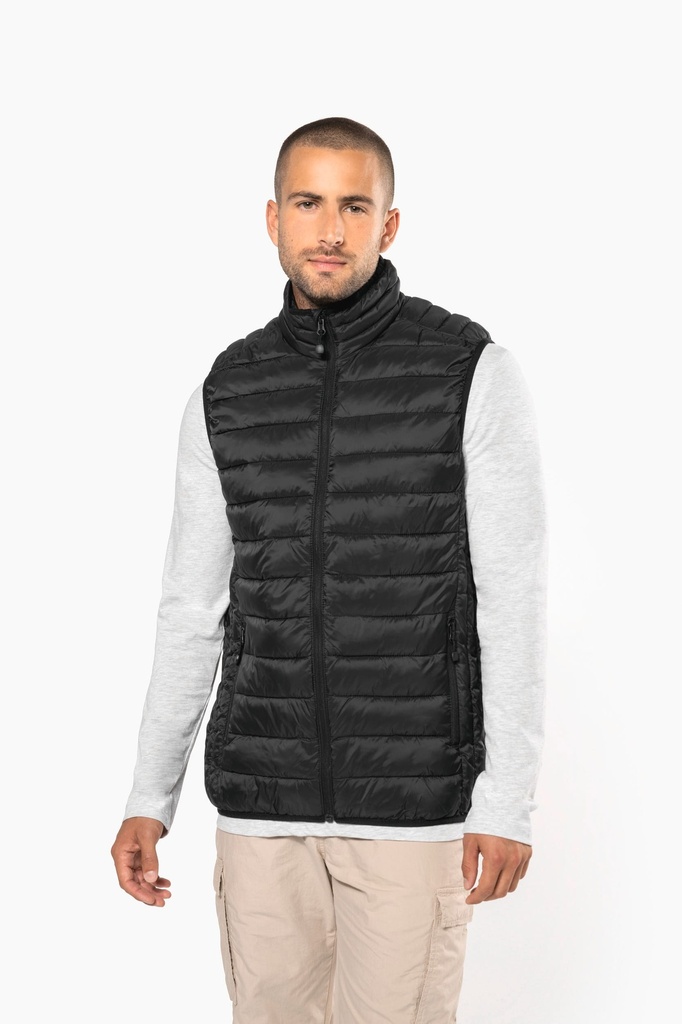 [K6113-Wine-S] K6113 - Doudoune légère sans manches homme - Wine (S)