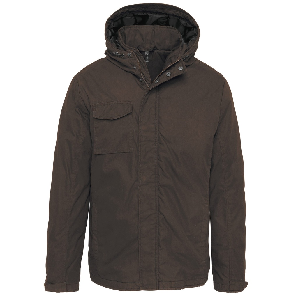 [K627-Navy-S] K627 - Parka avec capuche - Navy (S)