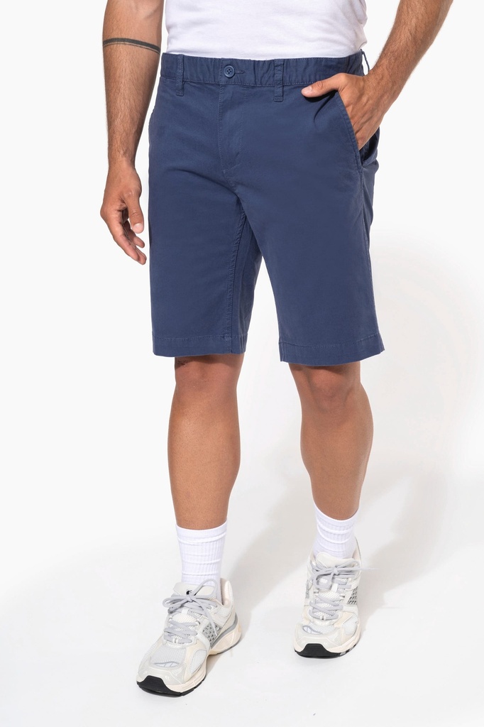 [K750-FineGrey-44FR] K750 - Bermuda chino homme - FineGrey (44FR)