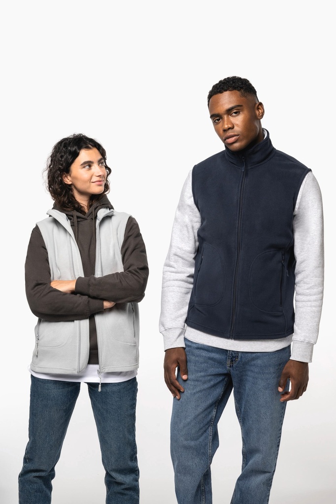 [K9120-Navy-XS] K9120 - Bodywarmer micropolaire écoresponsable unisexe - Navy (XS)