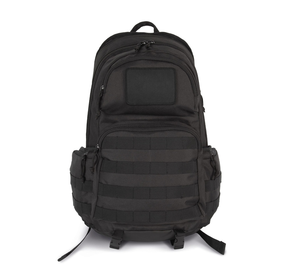[KI0179-Black-OneSize] KI0179 - Sac à dos tactique MOLLE, style urbain - Black