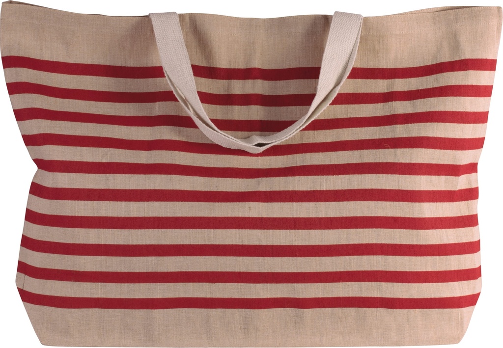 [KI0228-Natural-OneSize] KI0228 - Grand sac fourre-tout en juco - Natural