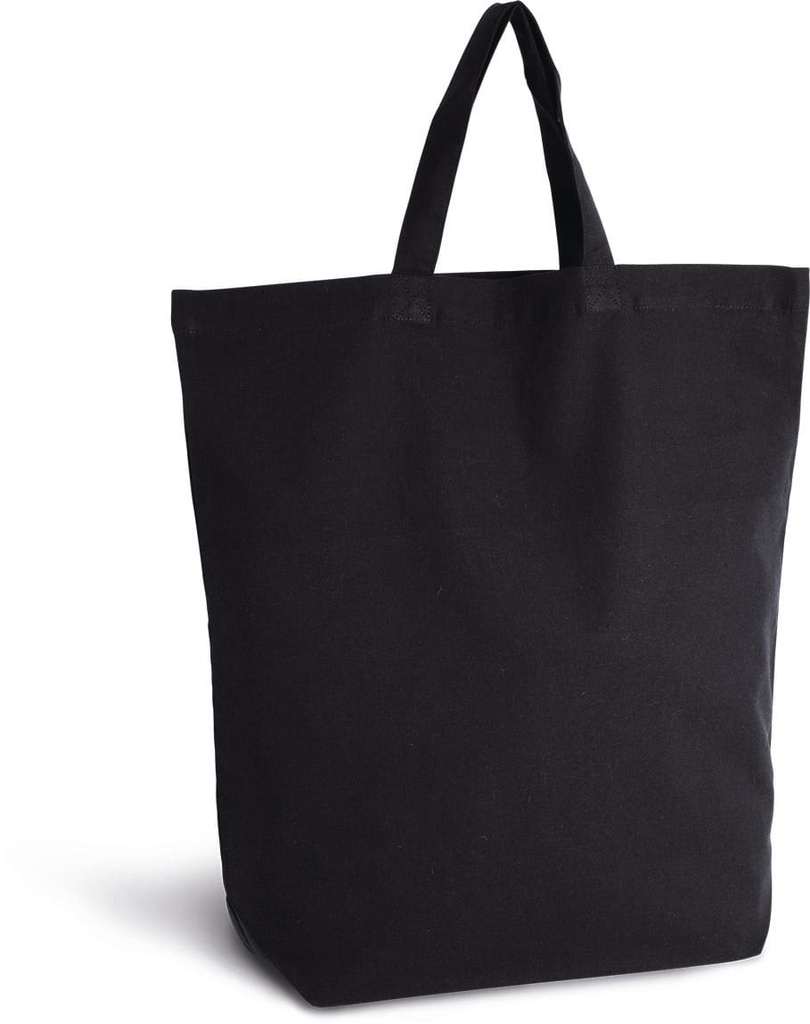 [KI0247-Natural-OneSize] KI0247 - Sac shopping en coton - Natural
