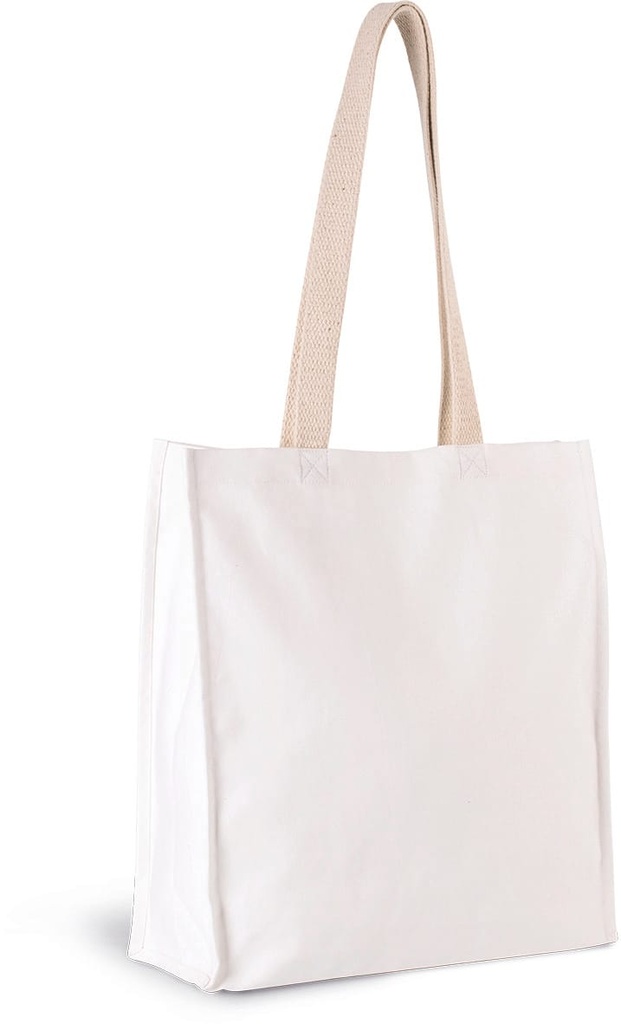[KI0251-Black-OneSize] KI0251 - Sac cabas avec soufflet - Black