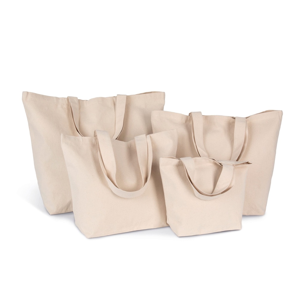 [KI0295-Black-S] KI0295 - Sacs shopping à soufflet, disponibles en différentes tailles - Black (S)