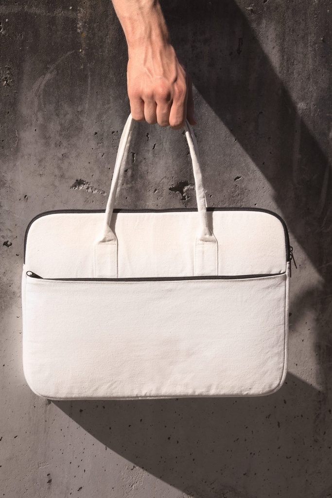 [KI0434-SnowGrey-OneSize] KI0434 - Sac de travail porte-tablette et ordinateur - SnowGrey