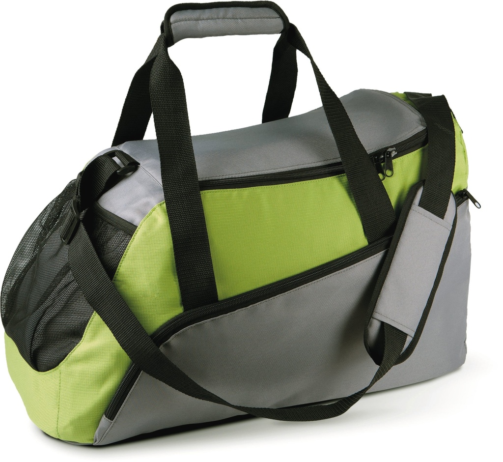 [KI0607-Reflexblue/White/Frenchred-OneSize] KI0607 - Sac de sport - Reflexblue/White/Frenchred