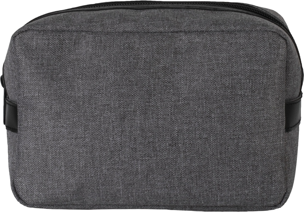 [KI0725-DarkGreyHeather-OneSize] KI0725 - Trousse de toilette - DarkGreyHeather