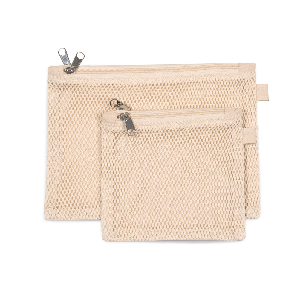 [KI0738-Natural-S] KI0738 - Trousse à double compartiment - Natural (S)