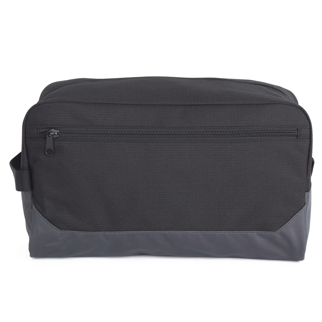 [KI0756-Black_DarkGrey-OneSize] KI0756 - Grande trousse de toilette - Black_DarkGrey