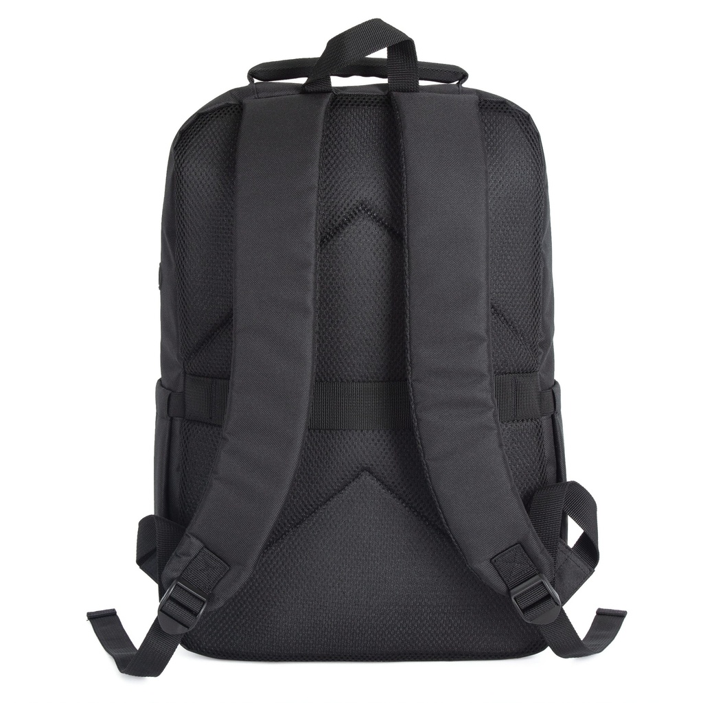 [KI0938-Black-OneSize] KI0938 - Sac à dos business avec poche frontale - Black