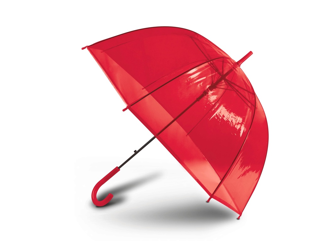[KI2024-White-OneSize] KI2024 - Parapluie transparent - White