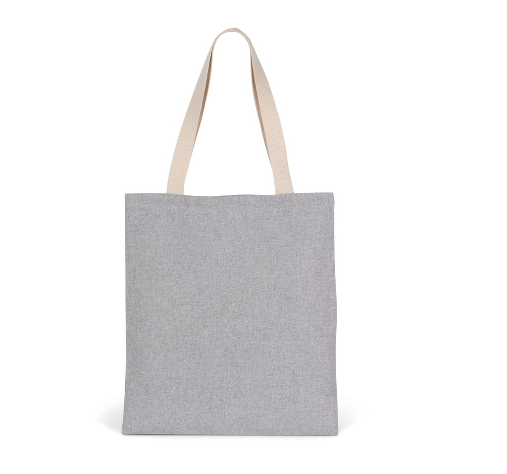 [KI5203-FlintGrey_Ecume-OneSize] KI5203 - Sac shopping recyclé  - FlintGrey_Ecume