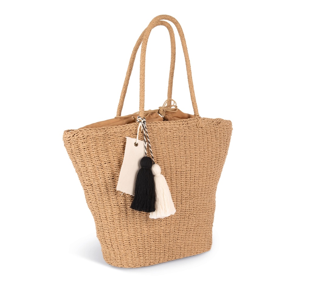 [KI5226-VegetalPaper-OneSize] KI5226 - Panier shopping - VegetalPaper